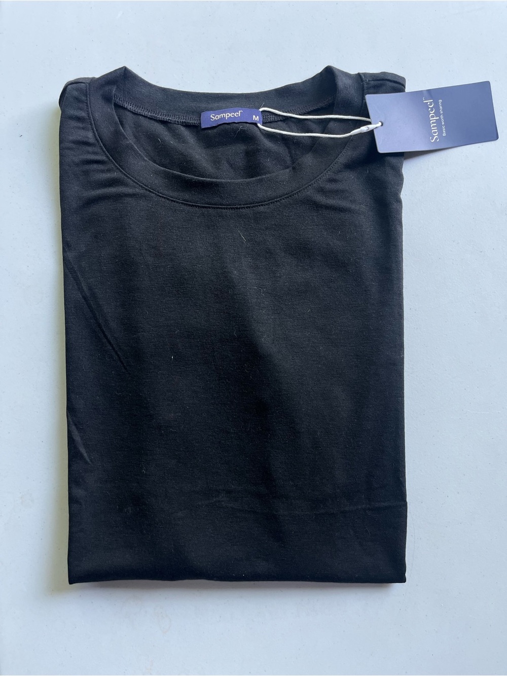 Women’s Black Crew Neck T-Shirt